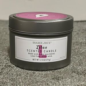 TRADER JOES CANDLE 2.5 OZ - Lilac